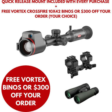 Guide TU650M 3.0 Thermal Scope with free QD mount and vortex crossfire 10x42 or $300 off