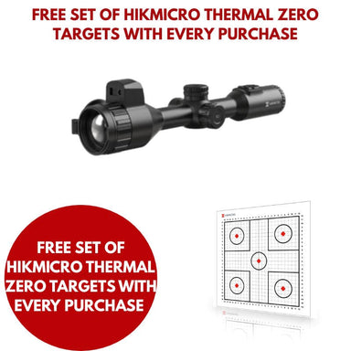 HIKMICRO Stellar SH50L 3.0 Thermal Scope with thermal zero targets
