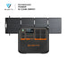 AC200P L+PV200D  2,400W, 2,304Wh, 200W Solar Kit