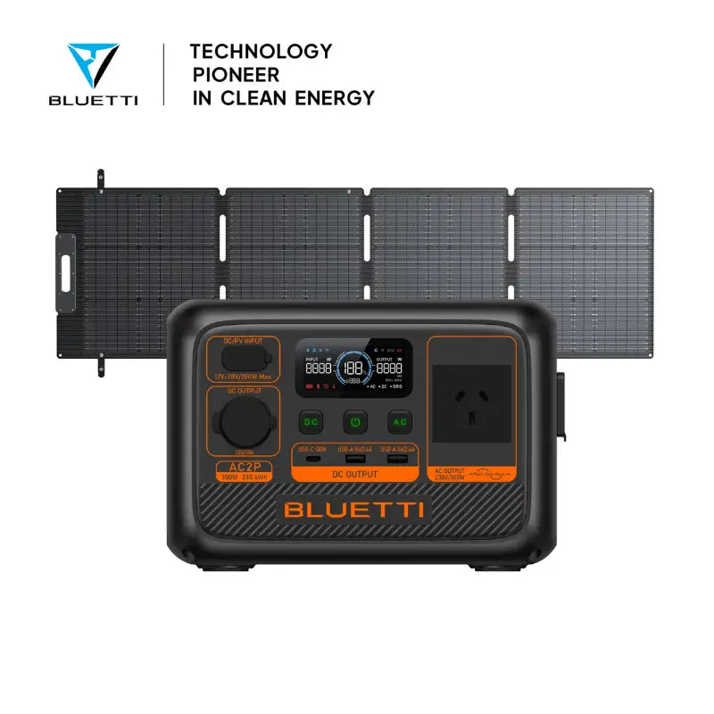 AC2P+PV200D  300W, 230.4Wh 200W Solar Kit
