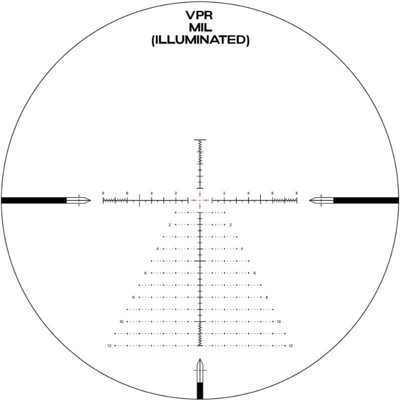ARKEN EP5 5-25X56 FFP VPR MIL Illuminated Reticle
