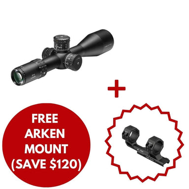 ARKEN EP5 5-25X56 FFP VPR with free mount