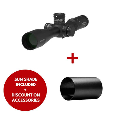 ARKEN EP5 GENII 7-35X56FFP VPR MOA with sunshade and discount on accessories