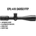 ARKEN EPL4 6-24X50 FFP VHR MOA side view with overview of features
