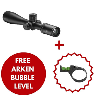 ARKEN EPL4 6-24X50 FFP VHR with free bubble level