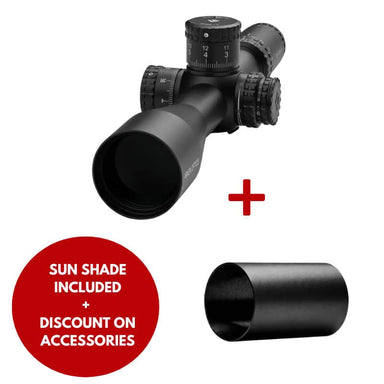 ARKEN SH4 4-16X50 GEN2  FFP VPR MOA with sunshade and discount on accessories