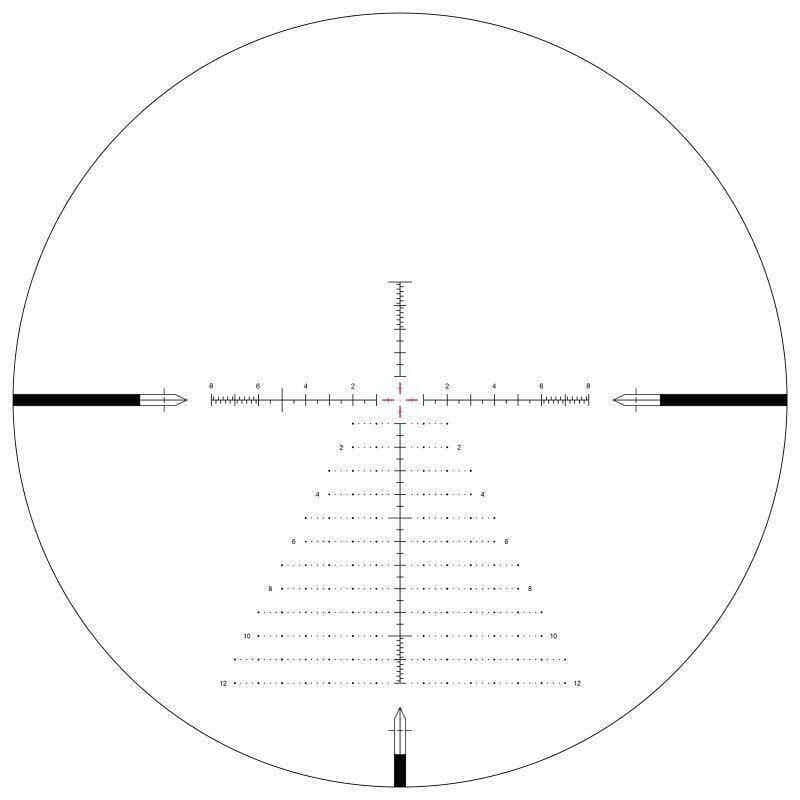 ARKEN SH4J 6-24X50 GEN2  FFP VPR MIL reticle