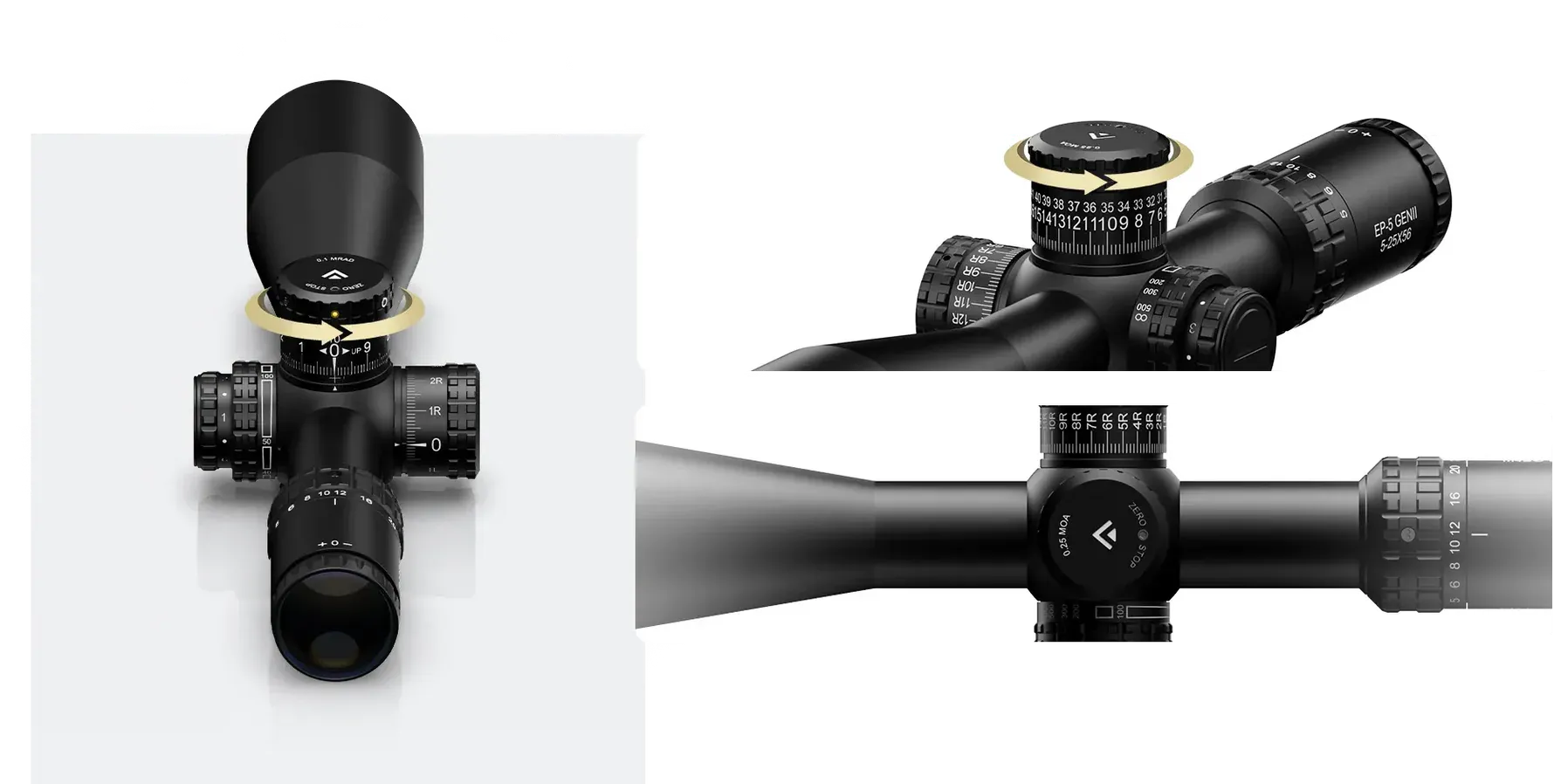 ARKEN EP5 Gen 2 5-25X56 FFP TOR MIL Feature