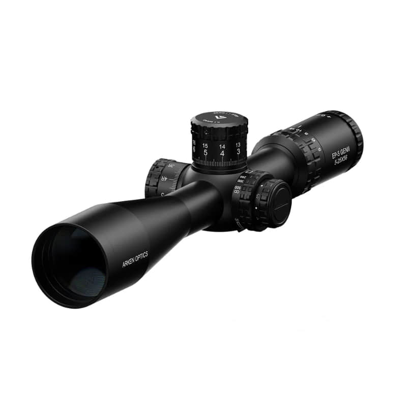 ARKEN EP5 Gen 2 5-25X56 FFP TOR MIL Right Side View Objective Lens