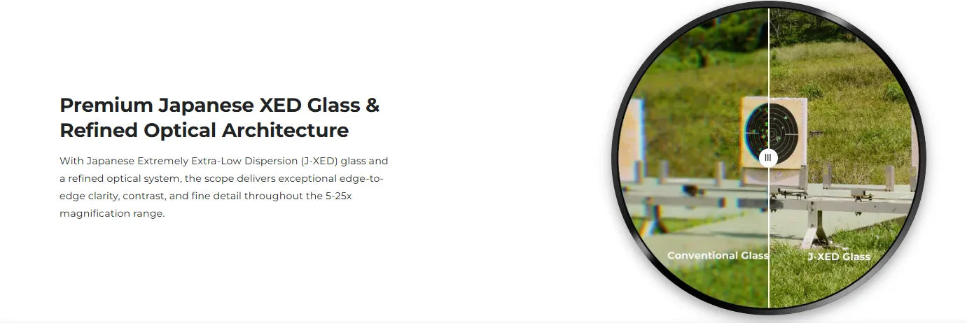 ARKEN EP5 Gen 2 5-25X56 FFP TOR MIL XED Glass