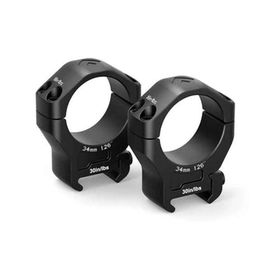 ARKEN HALO Ti Titanium Scope rings 30mm Right Side View