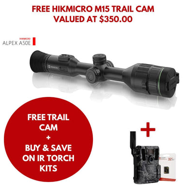 Alpex A450E with Free M15 Trail Cam