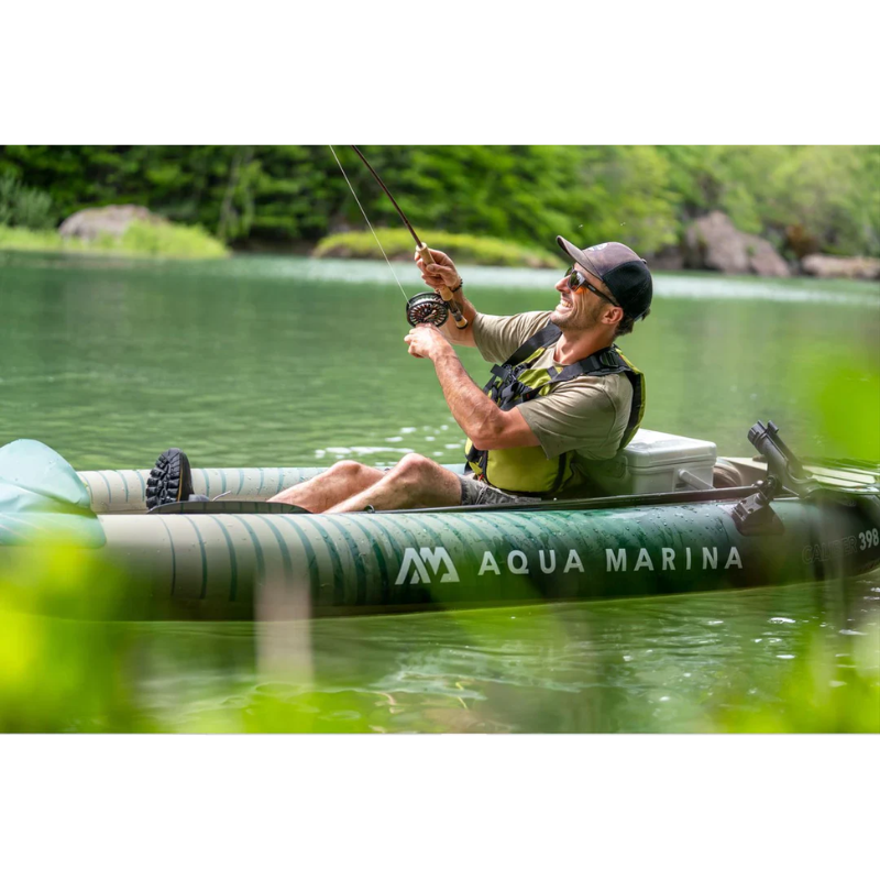 Aqua Marina Caliber 398 Angler Inflatable Fishing Kayak Marketing Image 3