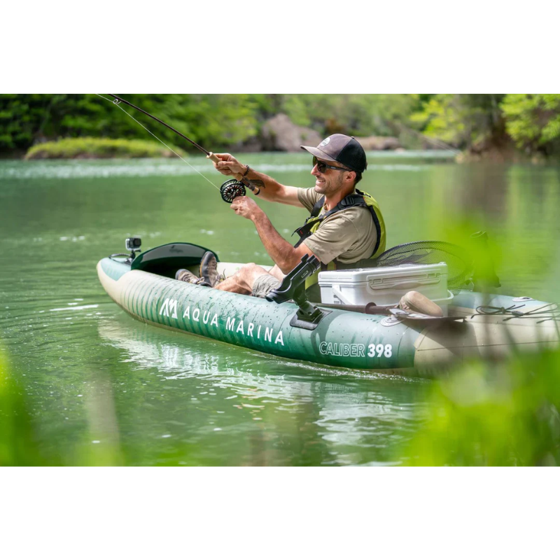 Aqua Marina Caliber 398 Angler Inflatable Fishing Kayak Marketing Image 8