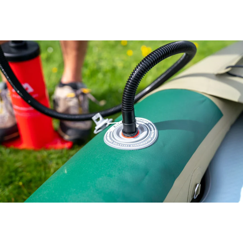 Aqua Marina Caliber 398 Angler Inflatable Fishing Kayak Pump