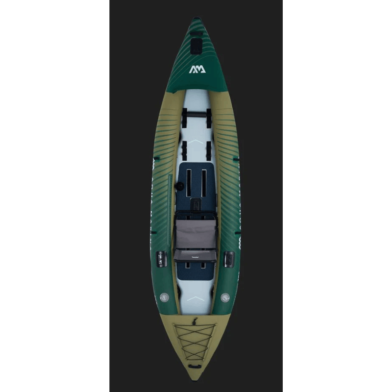 Aqua Marina Caliber 398 Angler Inflatable Fishing Kayak Top View 2