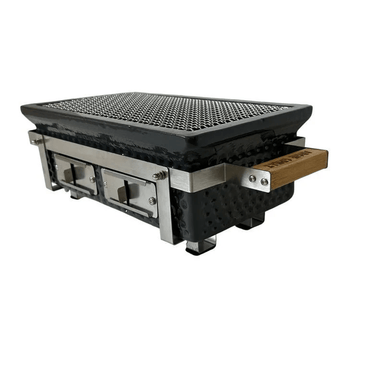 Argie Grillz T-22 Series Hibachi Grill (Standard) Black Side View