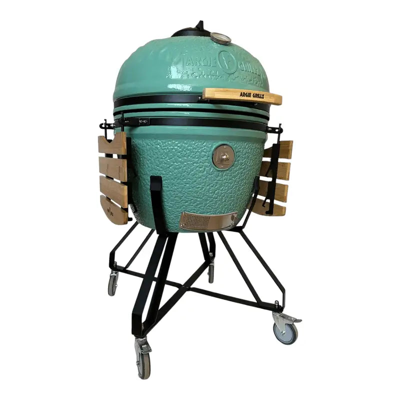 Argie Grillz J-21 Series 27″ Kamado Smoker - Teal - BBQ Grill