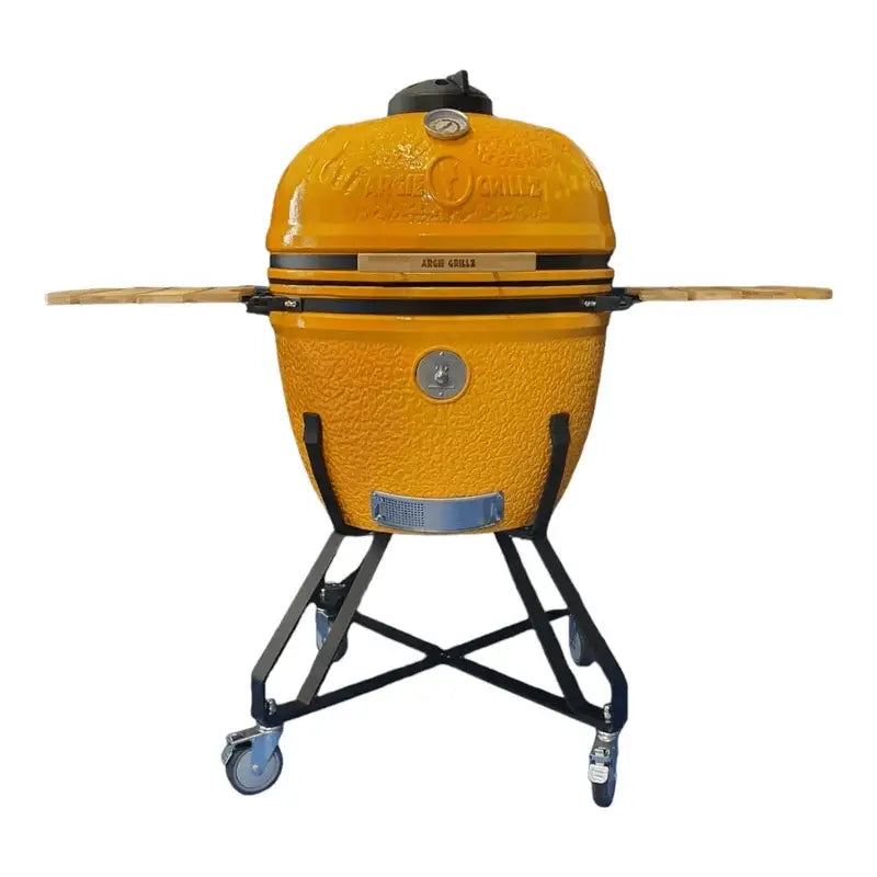 Argie Grillz J-21 Series 27″ Kamado Smoker - Yellow - BBQ Grill