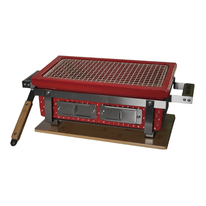 Argie Grillz T-22 Series Hibachi Grill (Standard) Red Front View