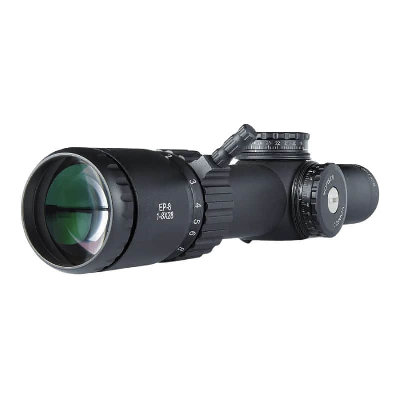 Arken EP-8 1-8x28 LPVO FFP front left view