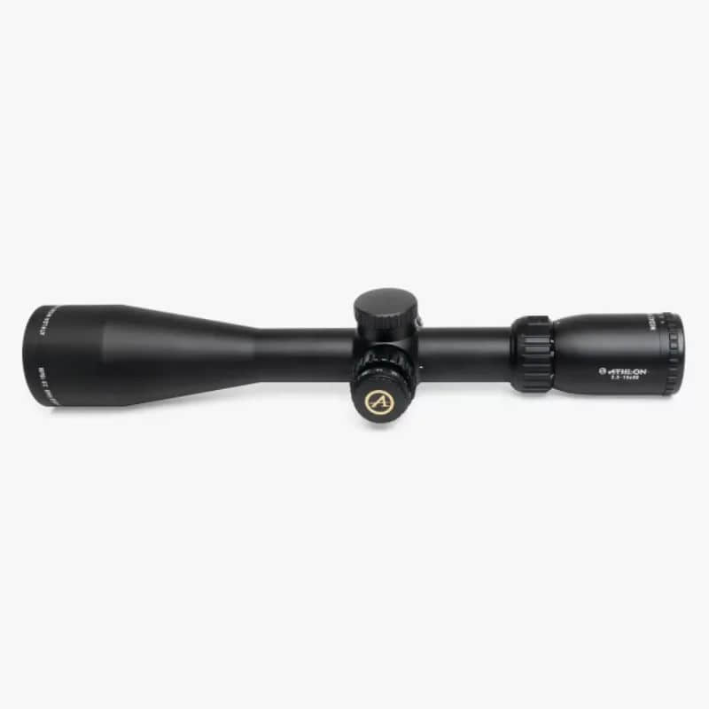 Athlon Midas HMR 2.5-15x50 30mm SFP AHMR IR MOA Riflescope Side View