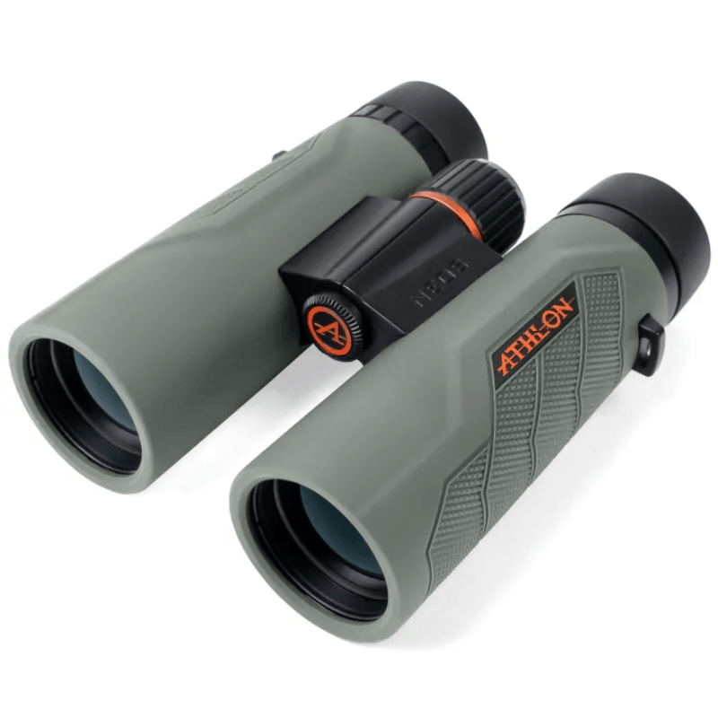 Athlon Neos 10x42 HD Binoculars Side View