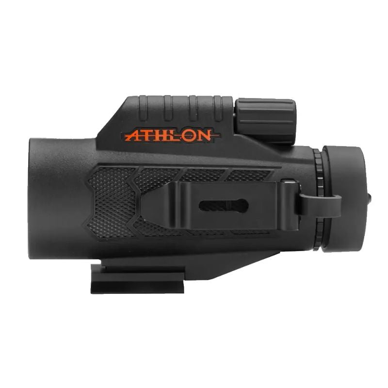 Athlon Midas PRO 10x42 UHD Monucular & Reticle Side View