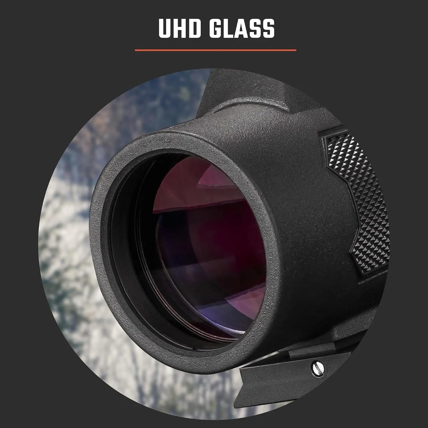 Athlon Midas PRO 10x42 UHD Monucular & Reticle UHD Glass