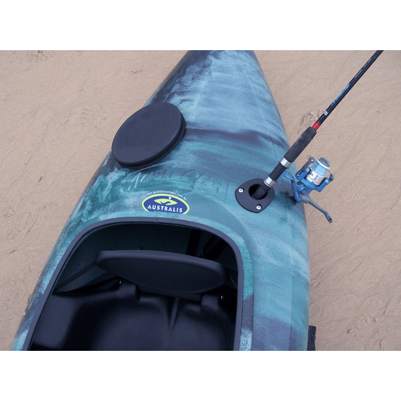 Australis Bass Fishing Kayak with Pod Rod Holder