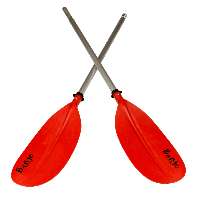 Australis Canoes Bass Fishing Kayak Paddle Upgrade Banjo Aluminium Split Shaft