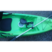 Australis Canoes Foxx Sit-on-Top Fishing Kayak with Utility Box Top View