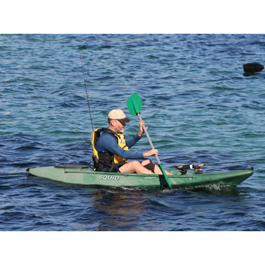 Australis Canoes Squid Sit-on-Top Fishing Kayak with Pod Marketing Image 1