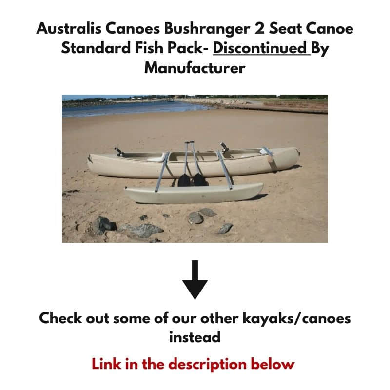 Australis Canoes Bushranger 2 Seat Canoe Standard Fish Pack Product Image