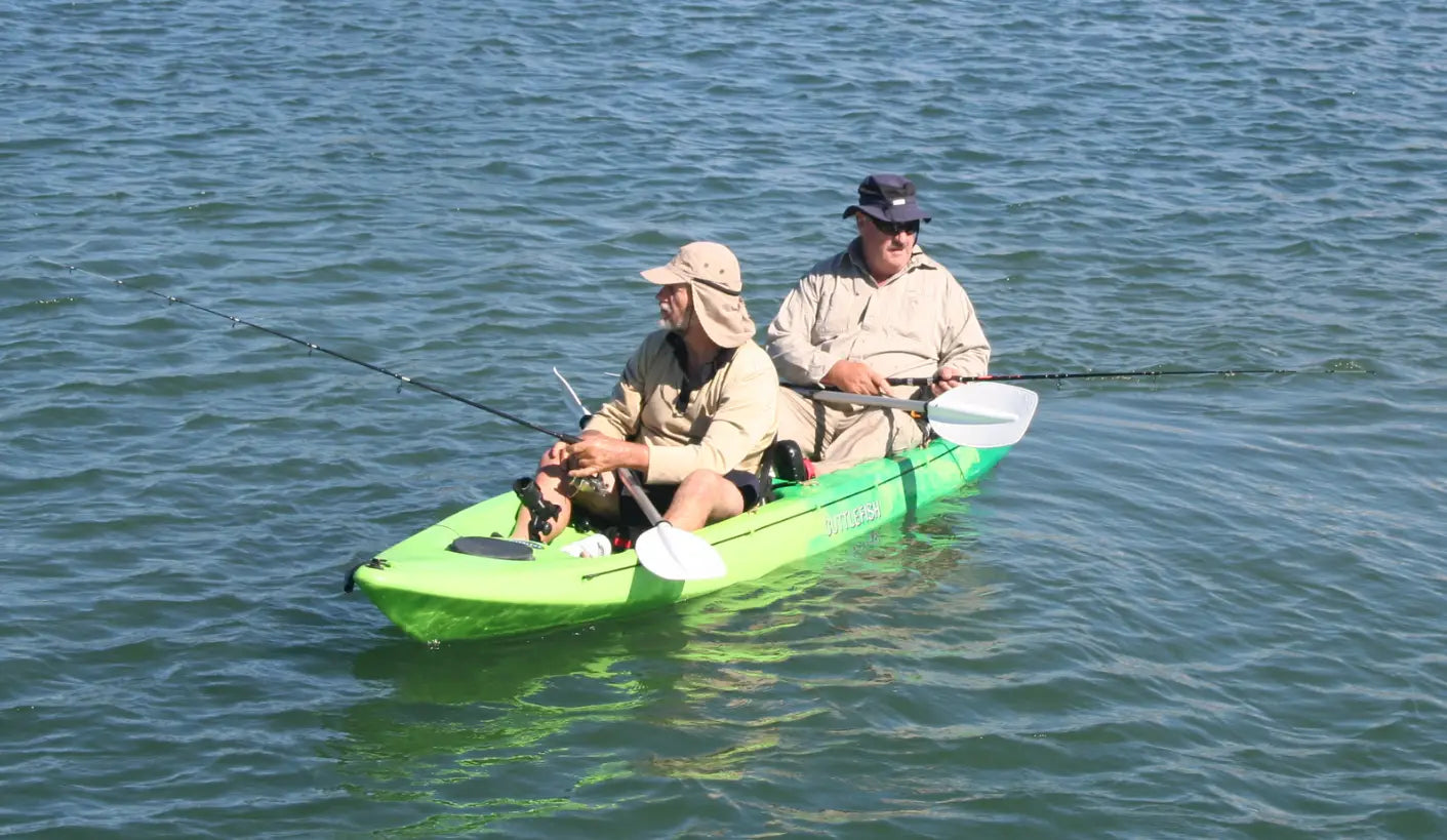 Australis Canoes Cuttlefish Fishing Kayak On the Water