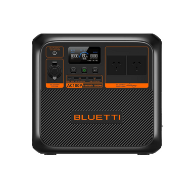 BLUETTI AC180P Solar Portable Power Station  1,800W 1,440Wh