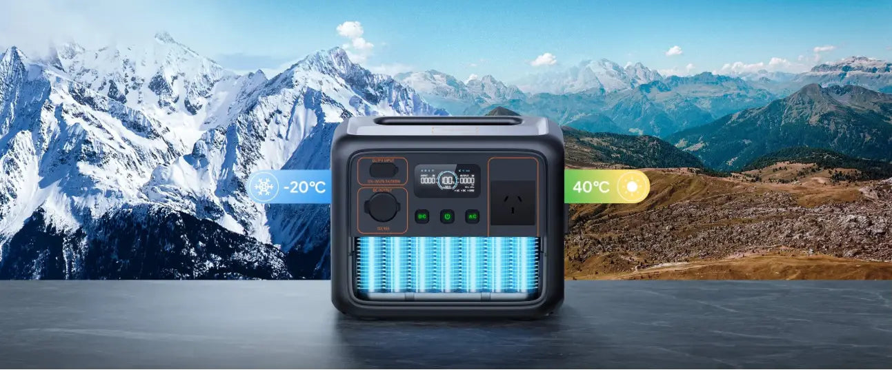 BLUETTI AC50P Safe Operating Temperatures