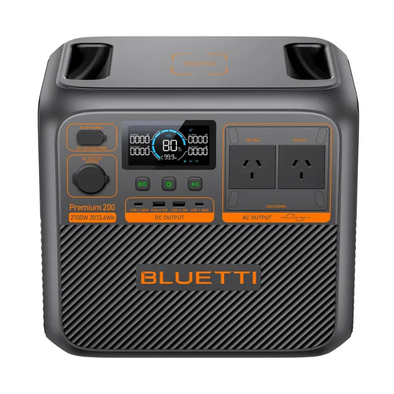 BLUETTI PREMIUM 200 V2 Portable Power Station  2700W 2037Wh Front View