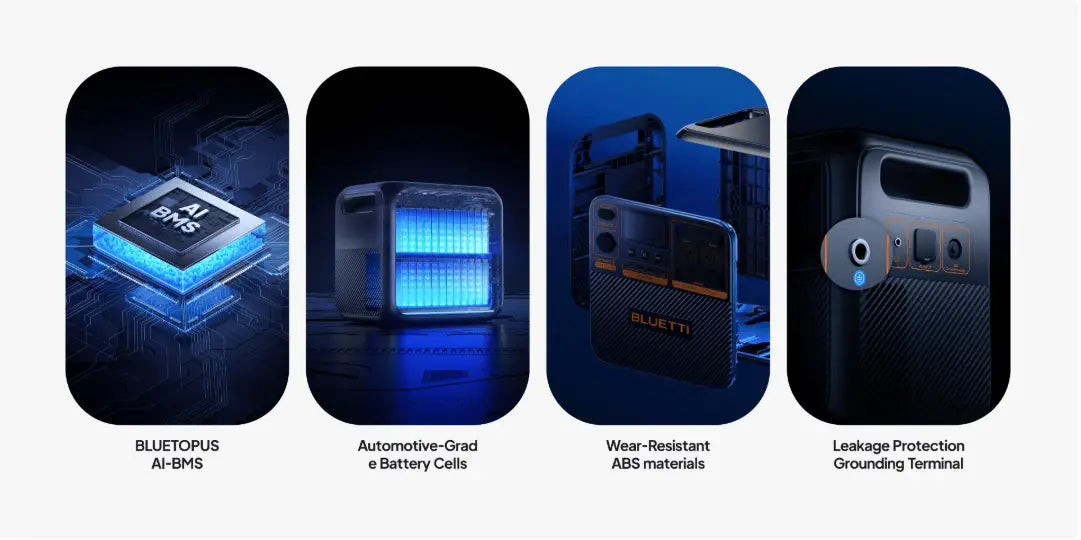 BLUETTI PREMIUM 200 V2 REliability and Safety Features