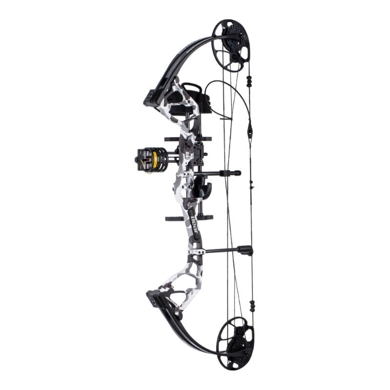 Bear Archery Royale RTH Compound Bow Fred Bear Whiteout Side View