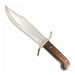 Bear and Son Gold Rush Bowie knife with Cocobolo wood handle and brass guard