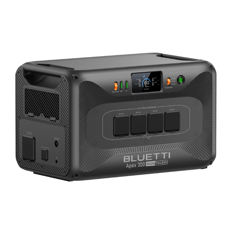 Bluetti Apex 300 Portable Power Station Side View Perspective