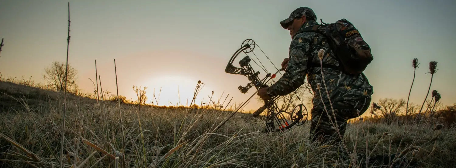 Bow Hunter Stalking Prey