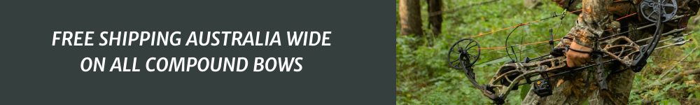 Compound Bow Free Shipping Australia Wide Banner
