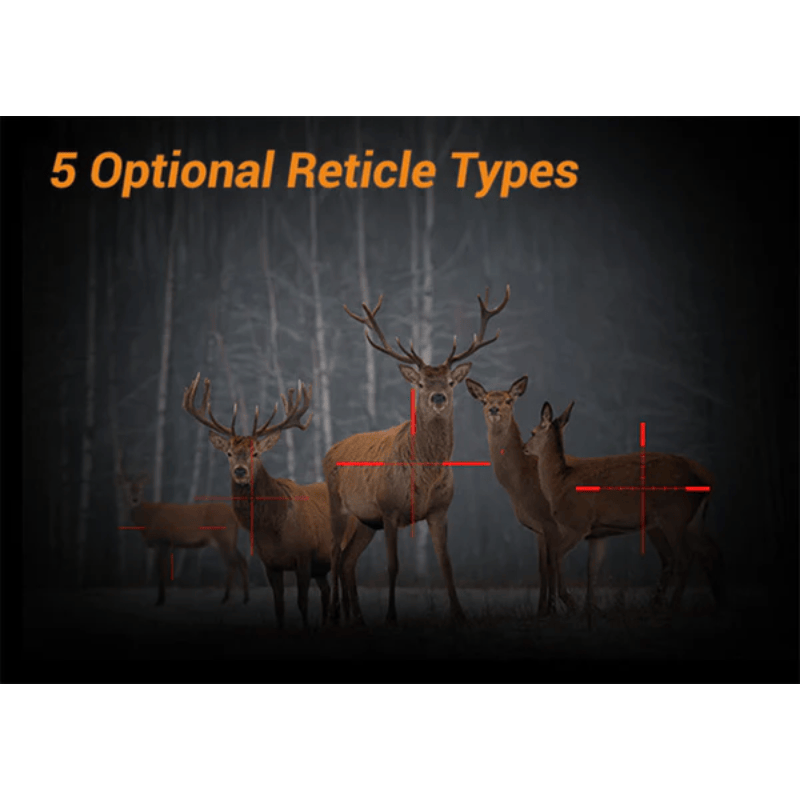 Conotech Polaris 650RL Series Thermal Imaging Rifle Scope Reticle Types