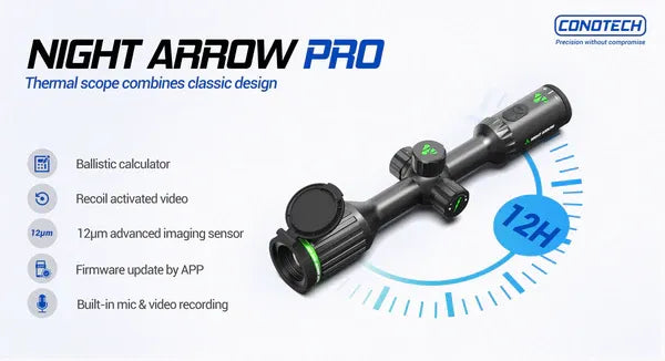 Conotech Polaris 650RL Series Thermal Imaging Rifle Scope Feature