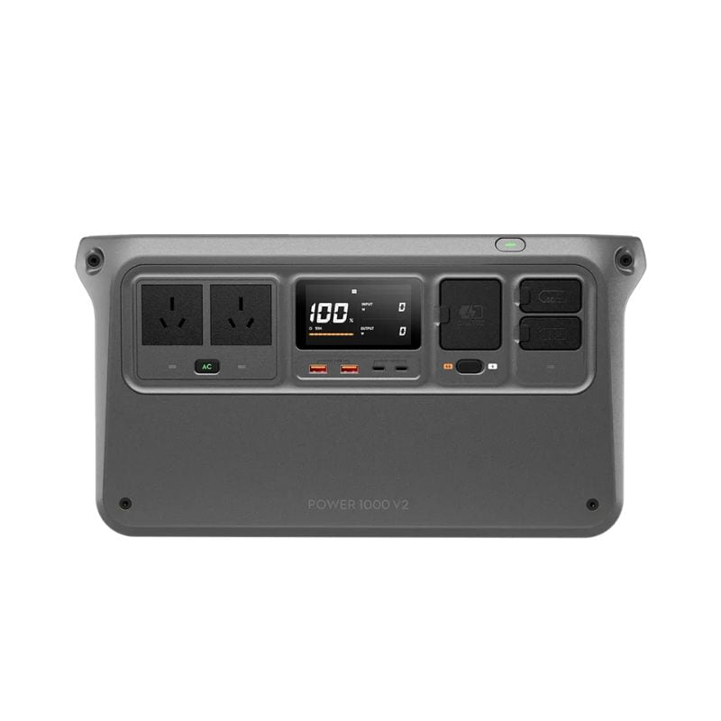 DJI Power 1000 V2 front view and interface