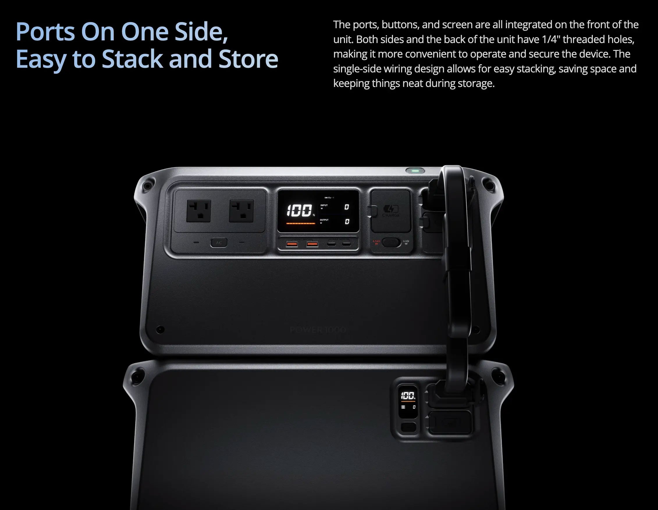 DJI Power Expansion Battery 2000 Easy to stack and store