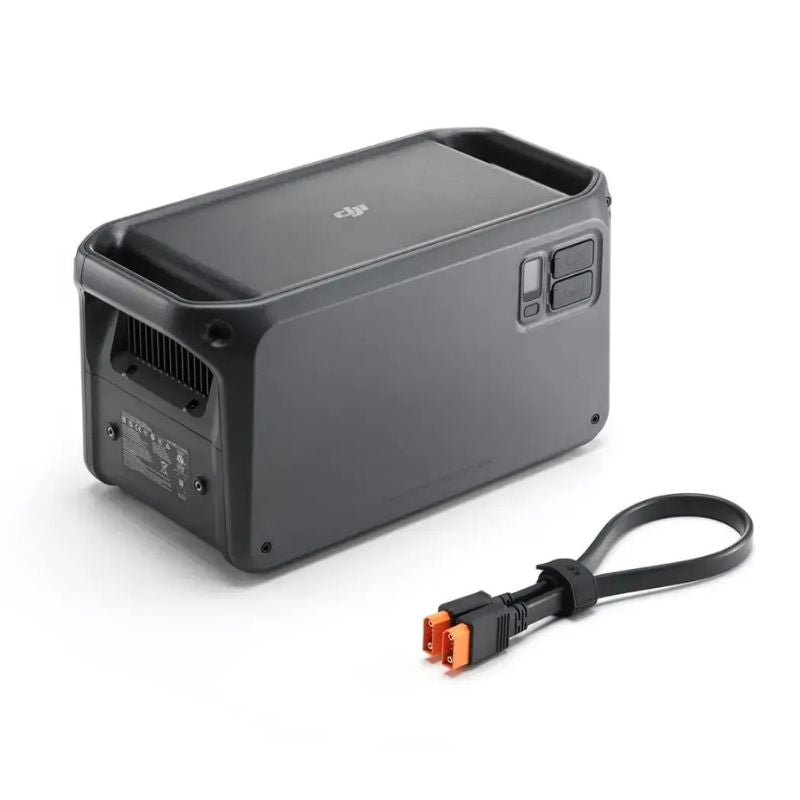 DJI Power Expansion Battery 2000 high angle view with connection cable