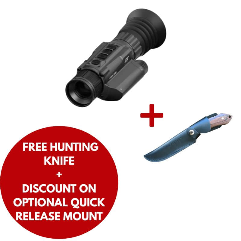 DNT Hydra HS325 with free hunting knife and discount on quick release mount